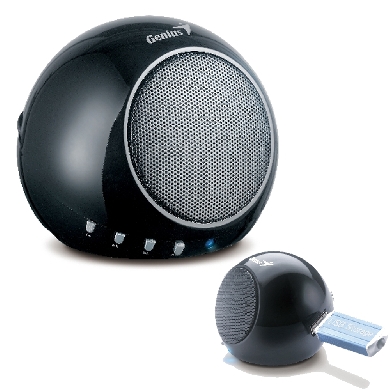 BOCINA PORTATIL LECTORA DE USB SP-I300 GENIUS NEGRA
 0